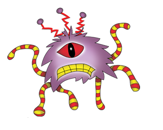 Bizzy Buddies Snail's Pace Productions Alien Cartoon Characters