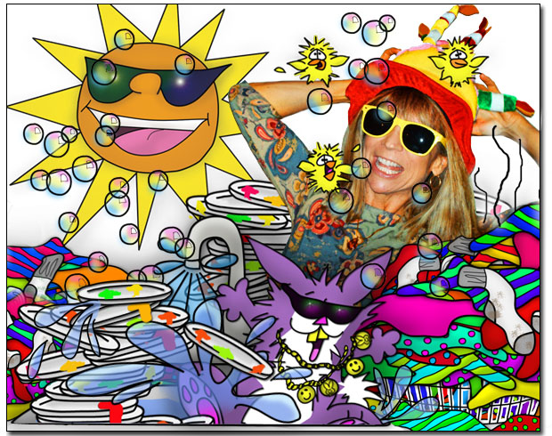 The Bizzy Buddies Snail's Pace Productions Humorous Illustrated Stories God Almighty In Heaven