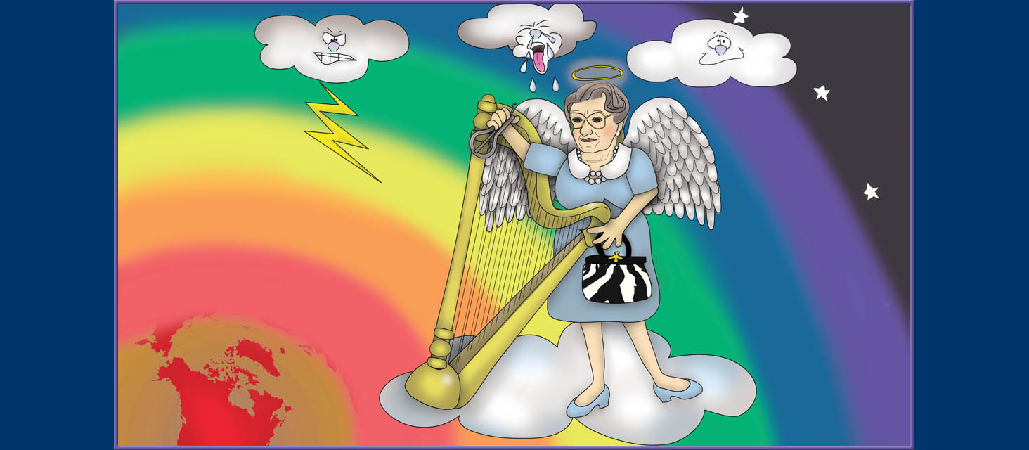 Angel Beside Us The Bizzy Buddies Snail's Pace Productions Vuja Day Artist Author Comedy