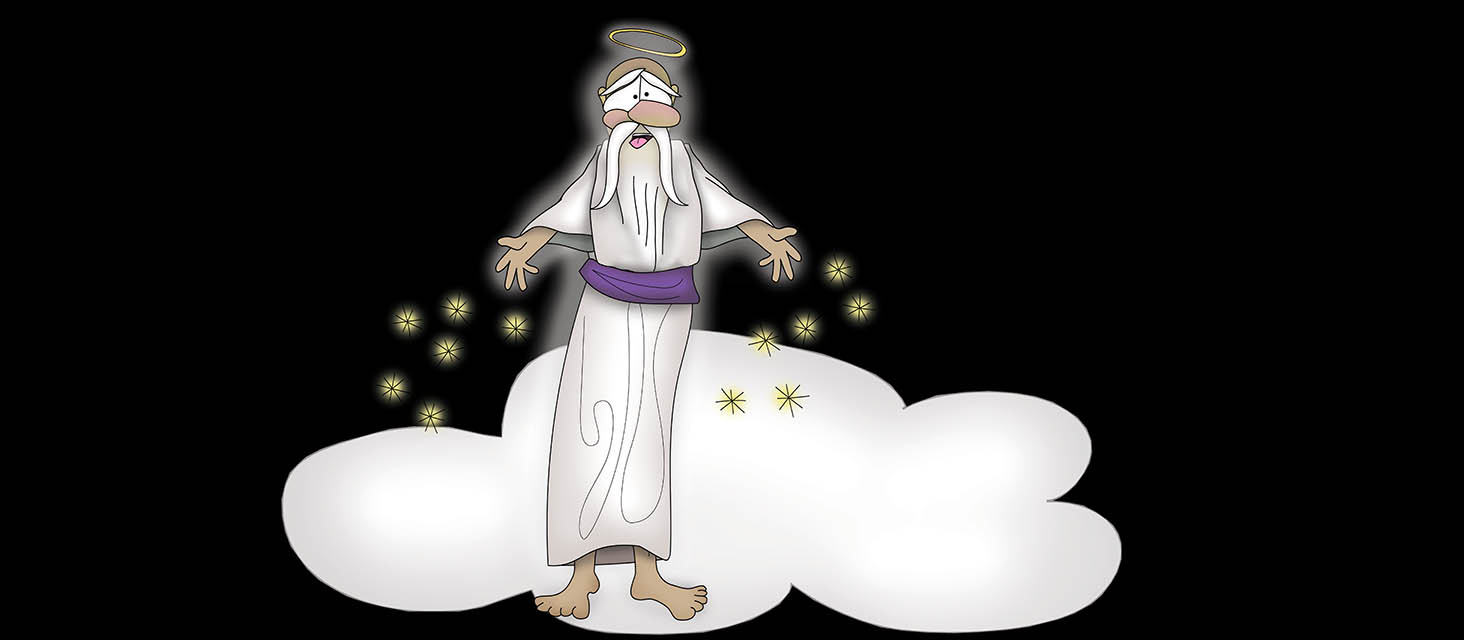 In The Beginning There Was God The Bizzy Buddies Snail's Pace Productions Vuja Day Comedian Writer Artist