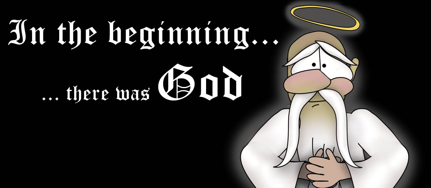 In The Beginning There Was God The Bizzy Buddies Snail's Pace Productions Vuja Day Comedian Writer Artist