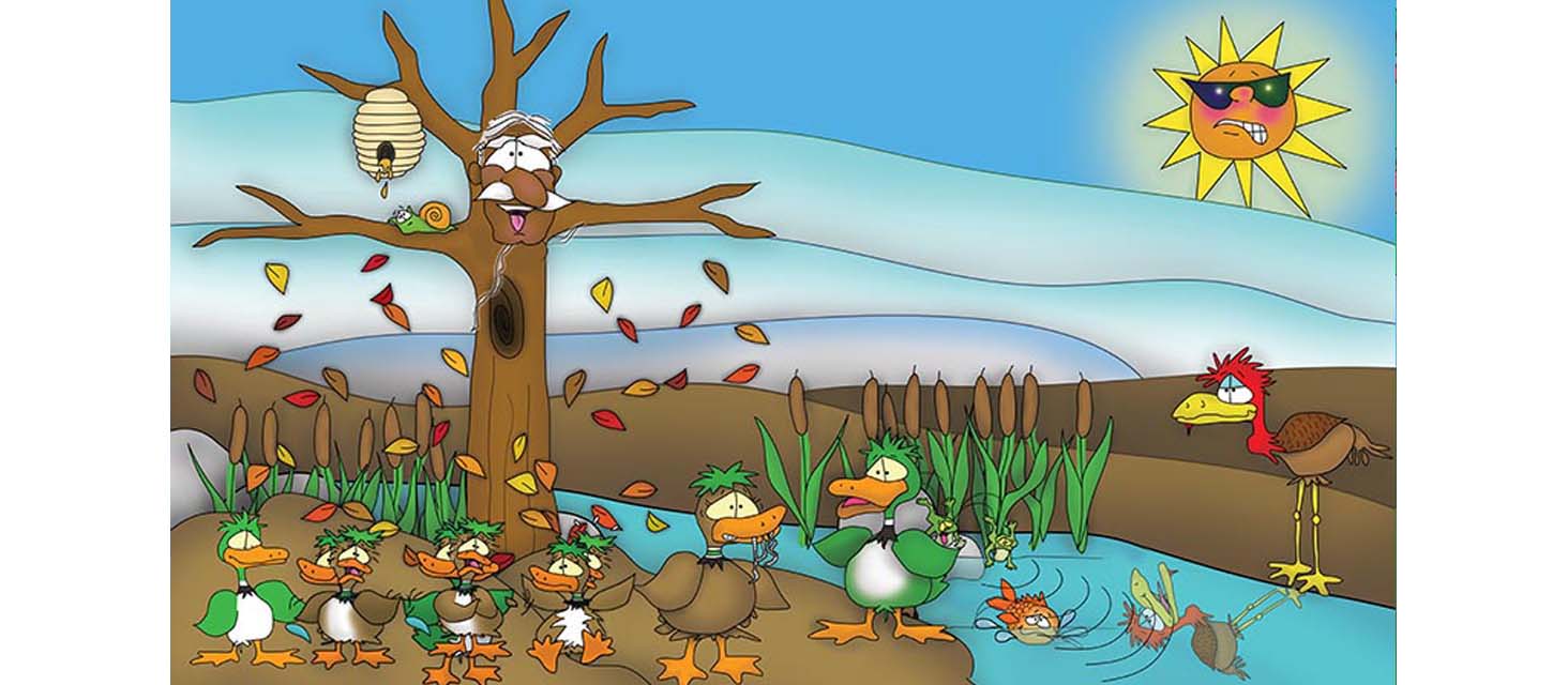 Duckling Space Aliens The Bizzy Buddies Snail's Pace Productions Vuja Day Artist Author Comedy