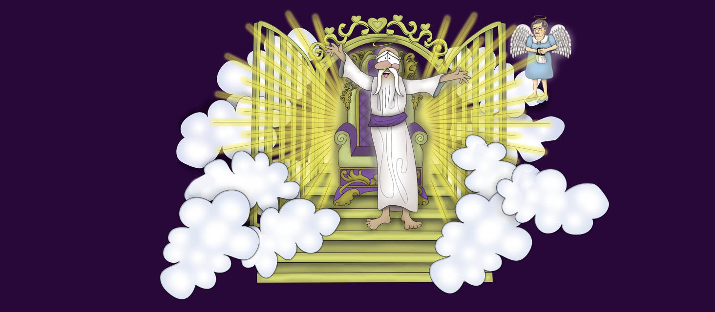 God Almighty - The Bizzy Buddies Snail's Pace Productions Vuja Day Artist Author Comedy