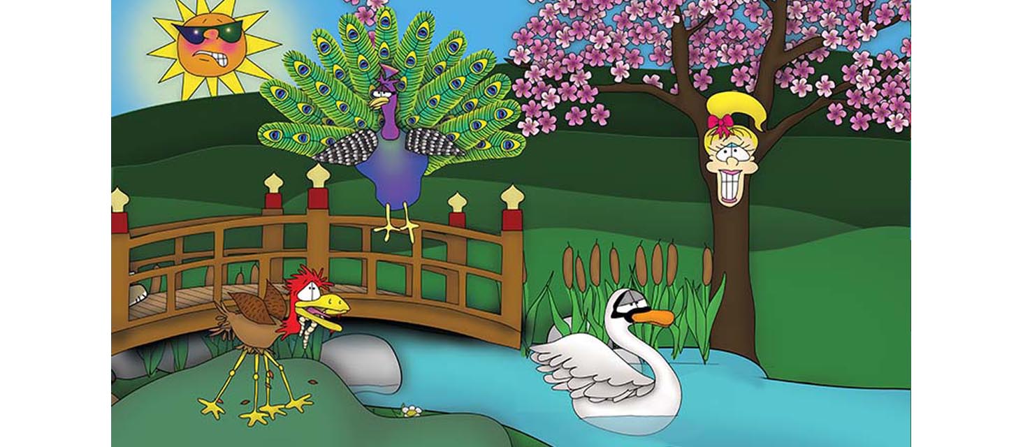 Duckling Space Aliens The Bizzy Buddies Snail's Pace Productions Vuja Day Artist Author Comedy