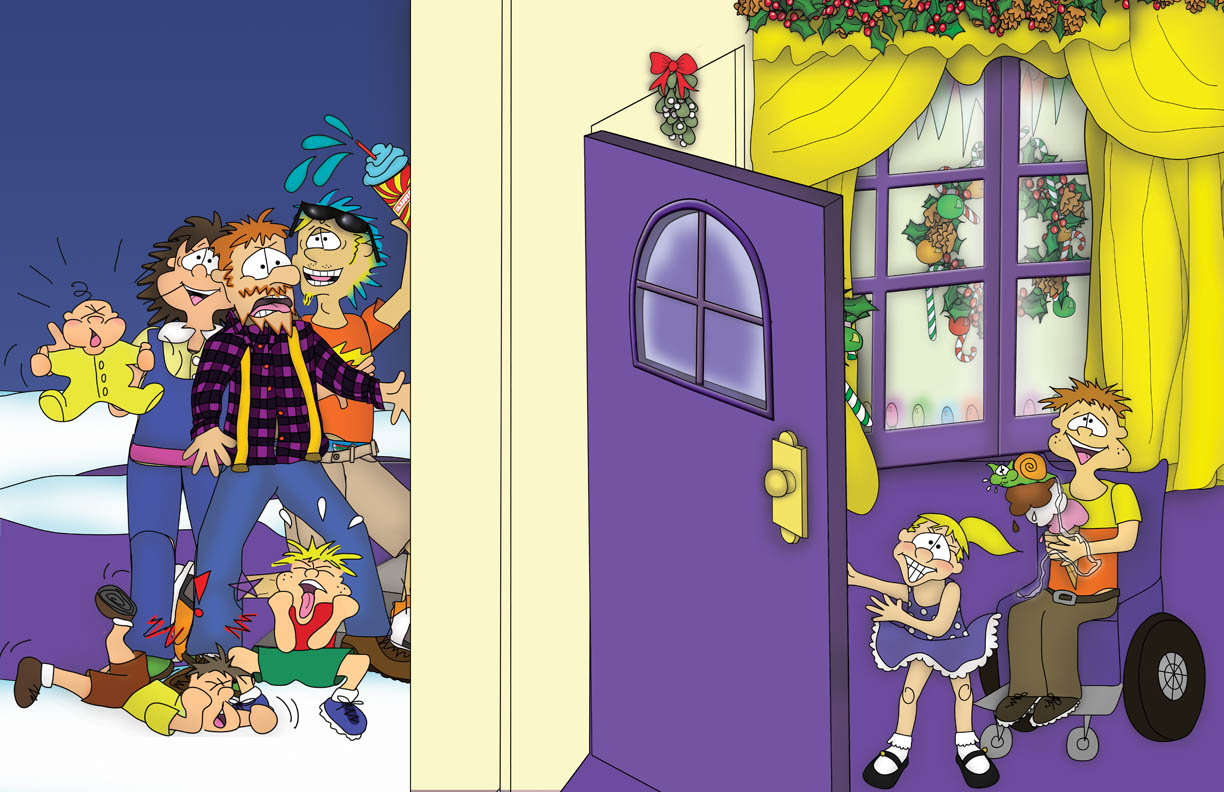 Bizzy Buddies - The Night Before Christmas Lorraine Day