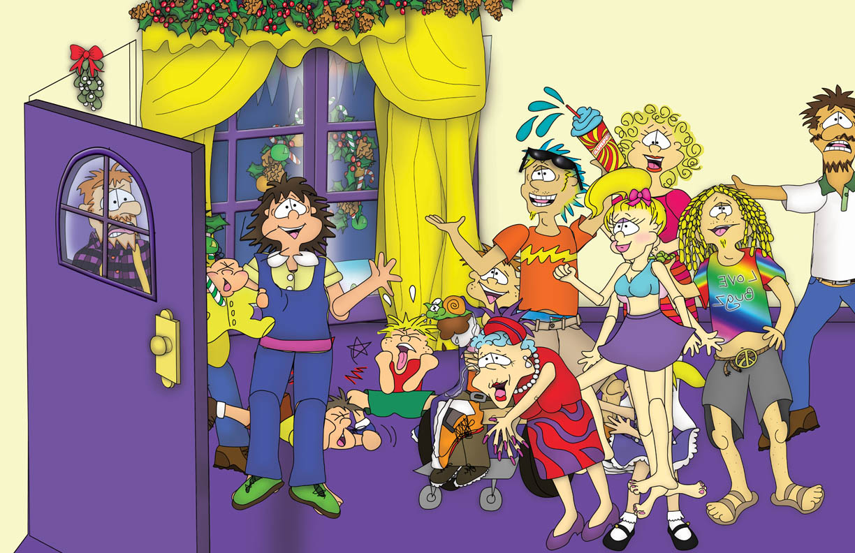 Bizzy Buddies - The Night Before Christmas Lorraine Day