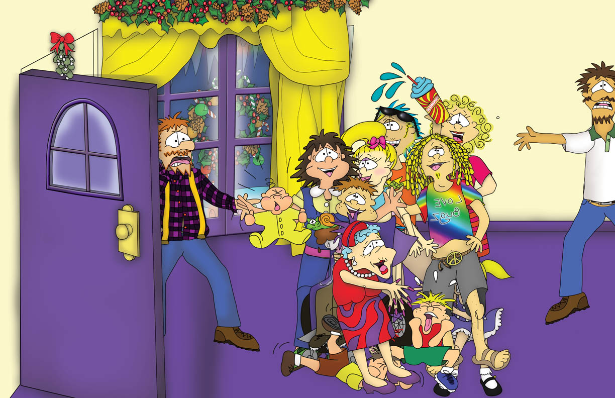 Bizzy Buddies - The Night Before Christmas Lorraine Day