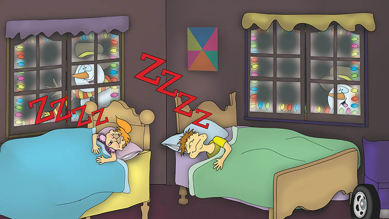 Bizzy Buddies - The Night Before Christmas Vuja Day