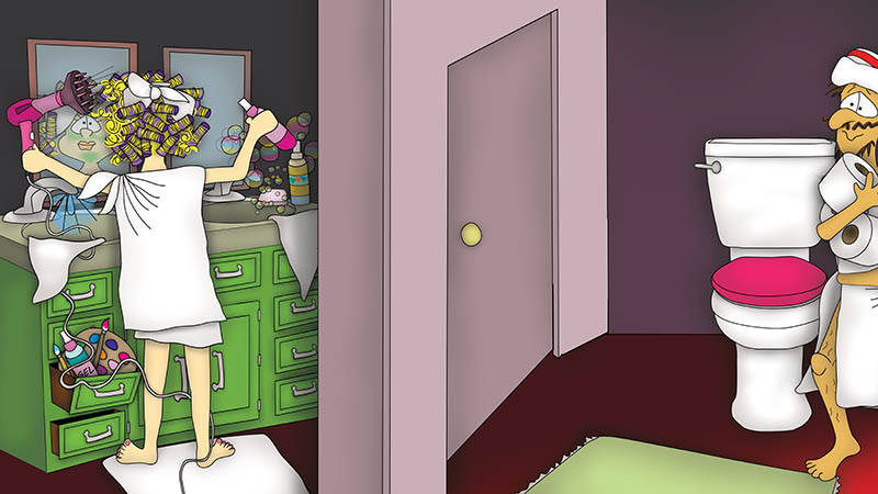 Bizzy Buddies - The Night Before Christmas Vuja Day