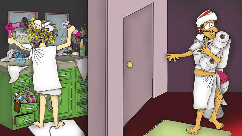 Bizzy Buddies - The Night Before Christmas Vuja Day