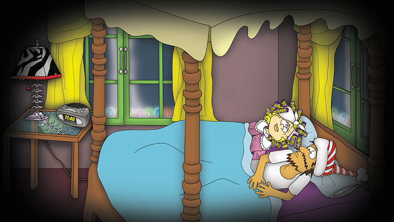 Bizzy Buddies - The Night Before Christmas Vuja Day