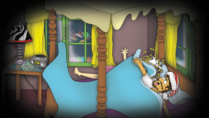 Bizzy Buddies - The Night Before Christmas Vuja Day