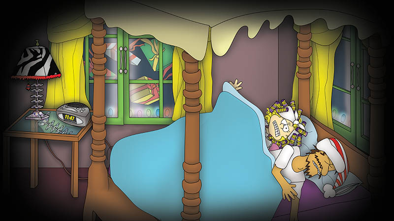 Bizzy Buddies - The Night Before Christmas Vuja Day