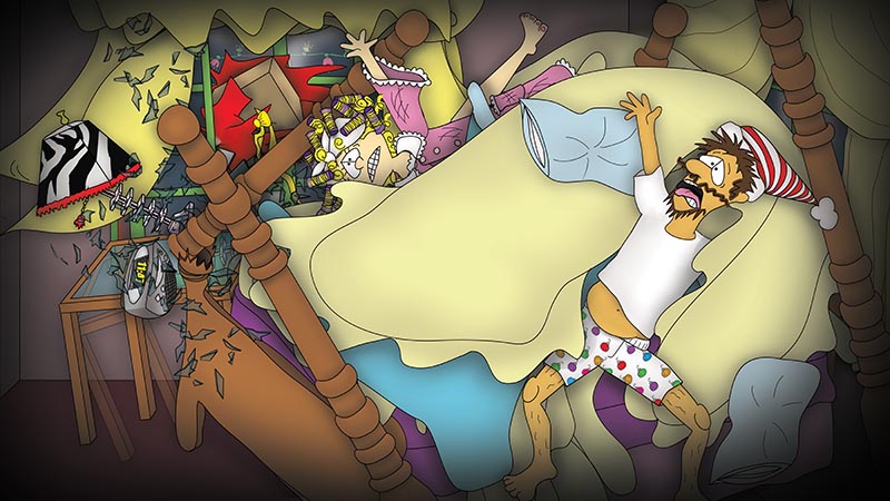 Bizzy Buddies - The Night Before Christmas Vuja Day