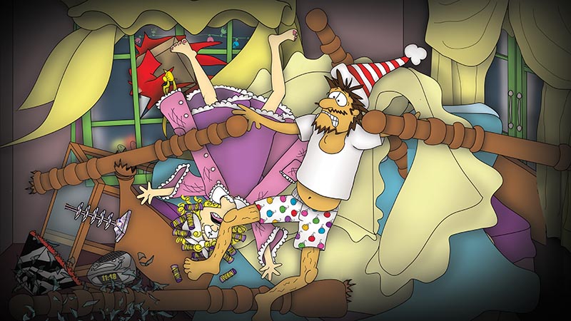 Bizzy Buddies - The Night Before Christmas Vuja Day