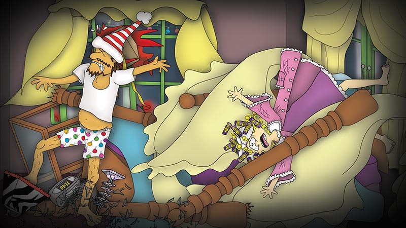 Bizzy Buddies - The Night Before Christmas Vuja Day