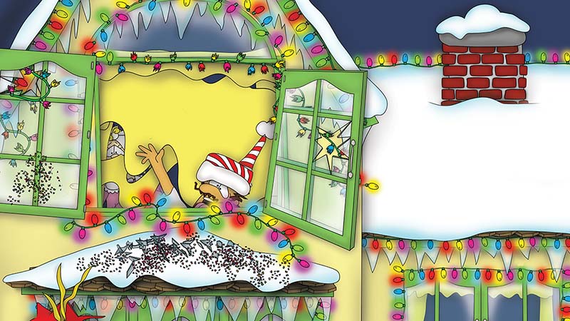 Bizzy Buddies - The Night Before Christmas Vuja Day