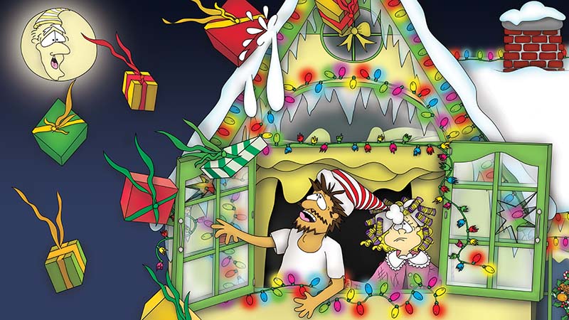 Bizzy Buddies - The Night Before Christmas Vuja Day