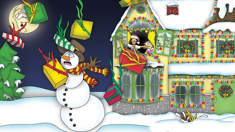 Bizzy Buddies - The Night Before Christmas Vuja Day