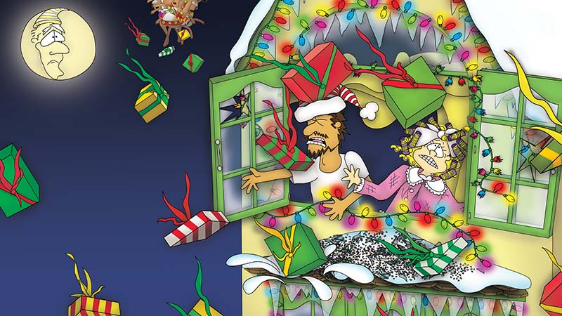 Bizzy Buddies - The Night Before Christmas Vuja Day