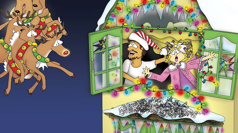 Bizzy Buddies - The Night Before Christmas Vuja Day