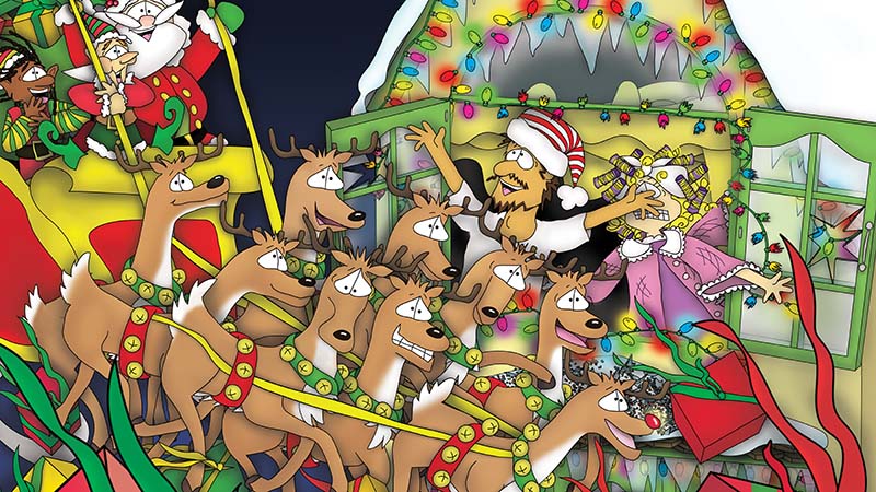 Bizzy Buddies - The Night Before Christmas Vuja Day