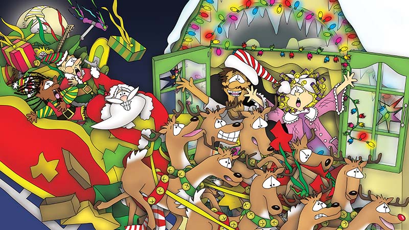 Bizzy Buddies - The Night Before Christmas Vuja Day