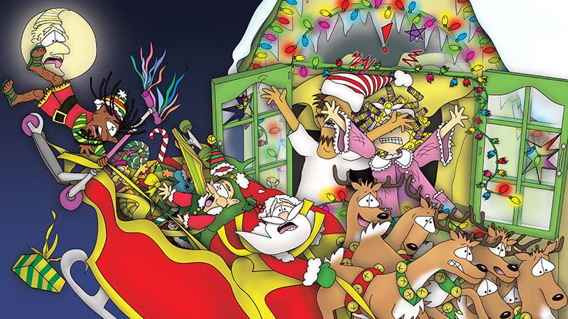 Bizzy Buddies - The Night Before Christmas Vuja Day