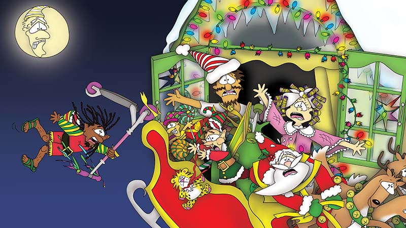 Bizzy Buddies - The Night Before Christmas Vuja Day