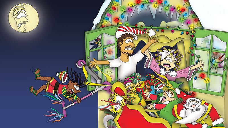 Bizzy Buddies - The Night Before Christmas Vuja Day