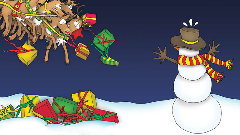 Bizzy Buddies - The Night Before Christmas Vuja Day