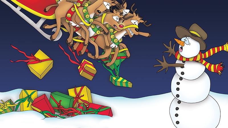 Bizzy Buddies - The Night Before Christmas Vuja Day