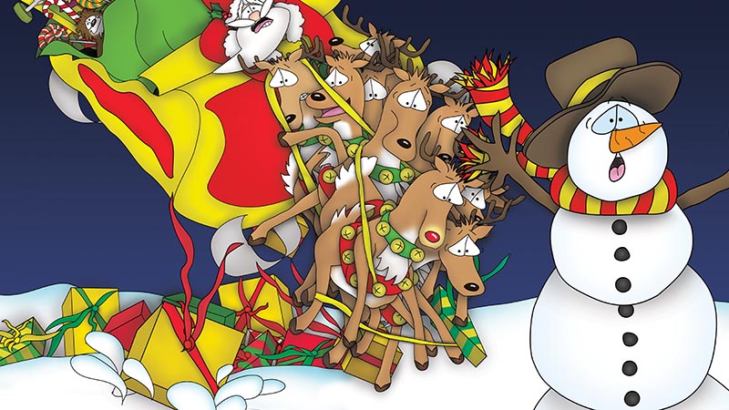 Bizzy Buddies - The Night Before Christmas Vuja Day