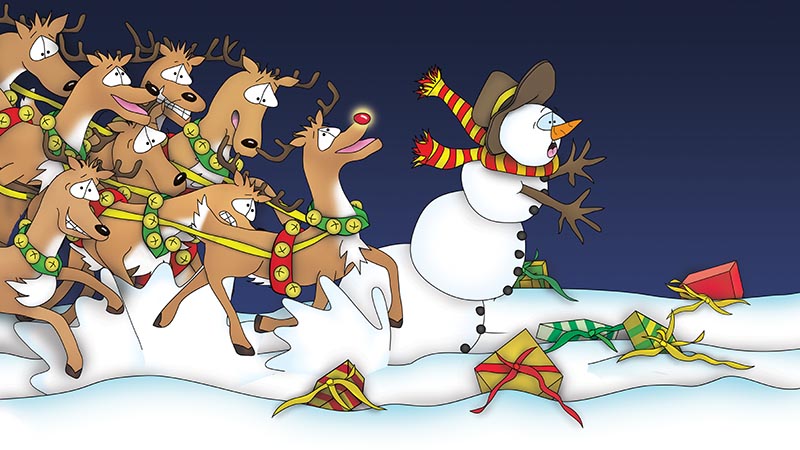 Bizzy Buddies - The Night Before Christmas Vuja Day