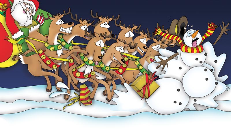 Bizzy Buddies - The Night Before Christmas Vuja Lauri Day