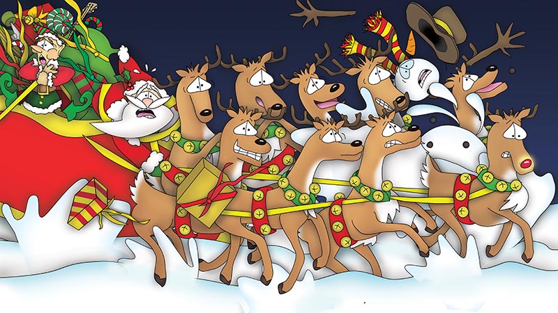 Bizzy Buddies - The Night Before Christmas Vuja Day