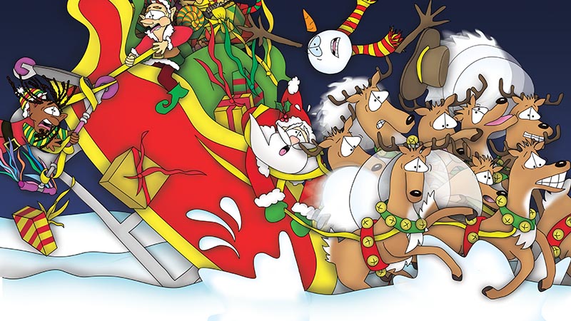 Bizzy Buddies - The Night Before Christmas Vuja Day