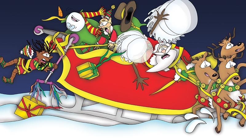 Bizzy Buddies - The Night Before Christmas Vuja Day