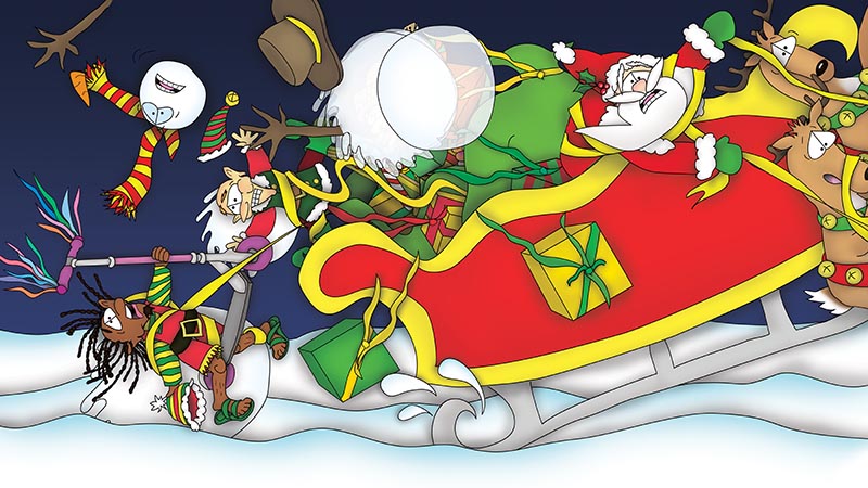 Bizzy Buddies - The Night Before Christmas Vuja Day