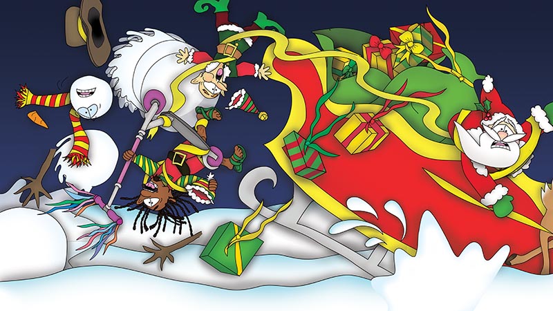 Bizzy Buddies - The Night Before Christmas Vuja Day