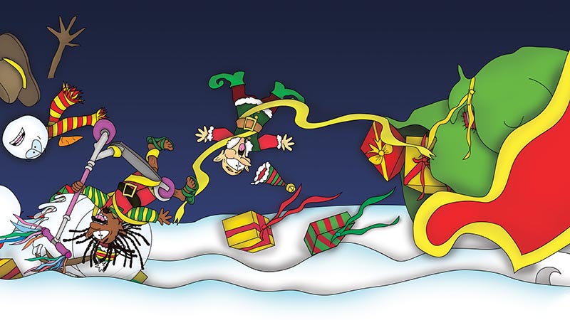 Bizzy Buddies - The Night Before Christmas Vuja Day