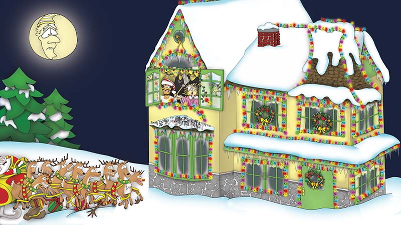 Bizzy Buddies - The Night Before Christmas Vuja Day