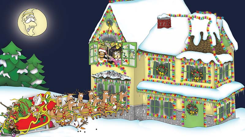 Bizzy Buddies - The Night Before Christmas Vuja Day