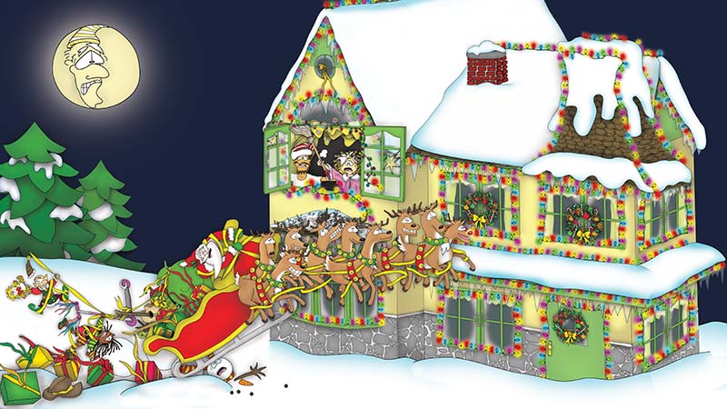 Bizzy Buddies - The Night Before Christmas Vuja Day