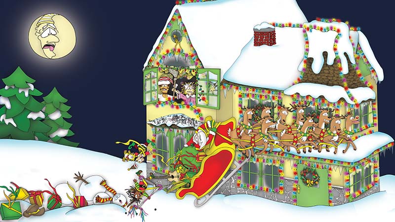 Bizzy Buddies - The Night Before Christmas Vuja Day