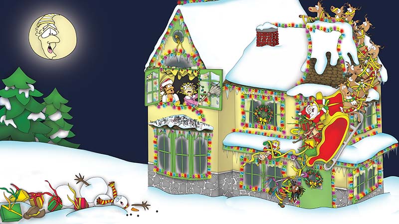 Bizzy Buddies - The Night Before Christmas Vuja Day