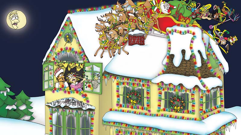 Bizzy Buddies - The Night Before Christmas Vuja Day