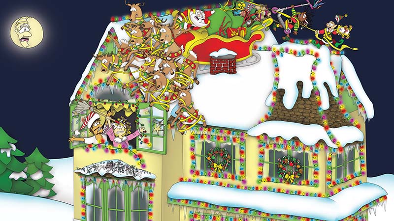 Bizzy Buddies - The Night Before Christmas Vuja Day