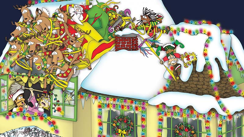 Bizzy Buddies - The Night Before Christmas Vuja Day