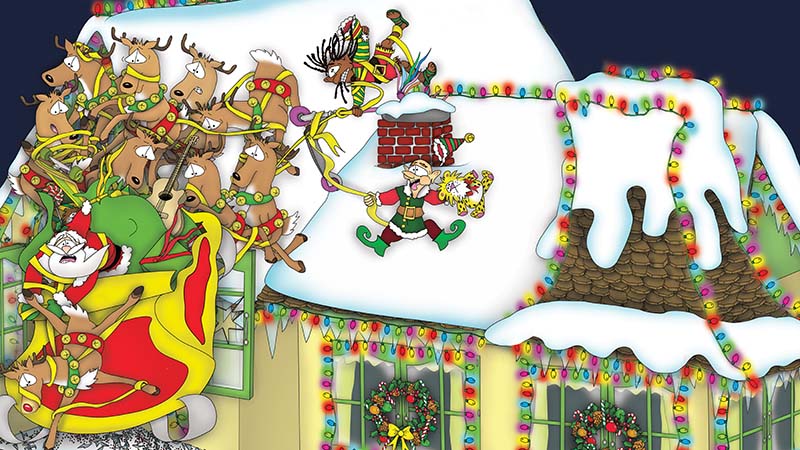 Bizzy Buddies - The Night Before Christmas Vuja Day